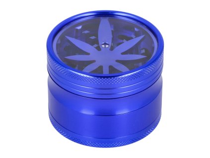 Drtič tabáku kovový Super Heroes ALU Blue, 62mm