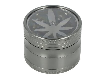 Drtič tabáku kovový Super Heroes ALU Grey, 62mm