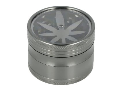 Drtič tabáku kovový Super Heroes ALU Grey, 62mm