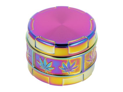 Drtič tabáku kovový Super Heroes Rainbow Hanf, 56mm