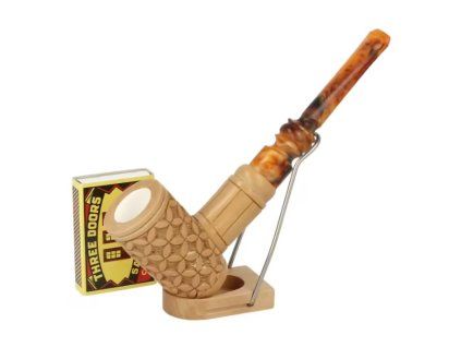Dýmka Meerschaum Medium, IX