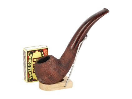 Dýmka MonteBello Bent Apple, pískovaná, filtr 9mm