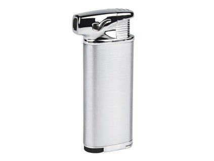 Dýmkový zapalovač Eurojet Burg, stříbrný