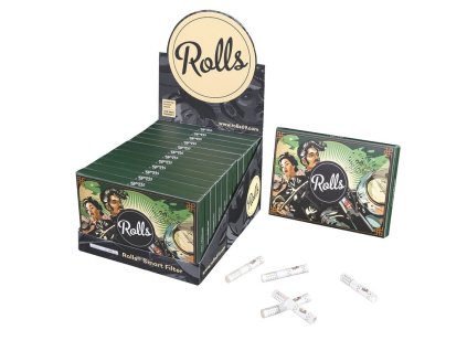 Cigaretové filtry Rolls VIP XL, 6mm, 80ks