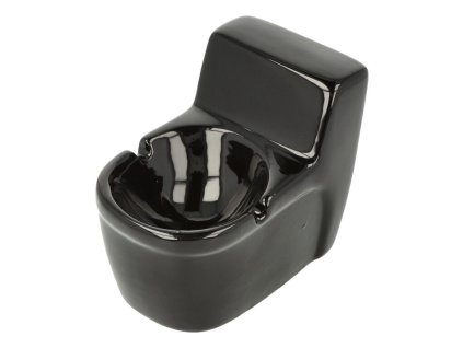 Cigaretový popelník Black Toilette
