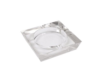 Doutníkový popelník skleněný, 15x15cm