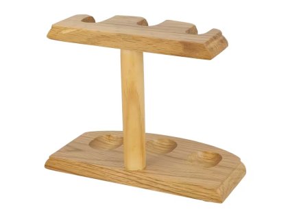 Stojánek na 3 dýmky, rovný, světlý (-- --)