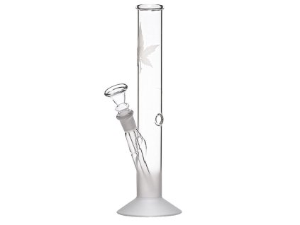 Skleněný bong Leaf Sand 26cm