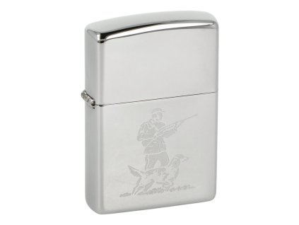 Zapalovač Zippo Hunter, leštěný