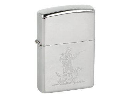 Zapalovač Zippo Hunter, leštěný