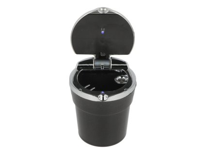 Popelník do auta FL LED, black