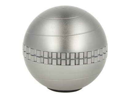 Drtič tabáku kovový Gyro Ball Chrome, 3.dílný, 62mm