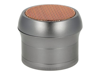 Drtič tabáku kovový Super Heroes Antracit 4.dílný, 63mm