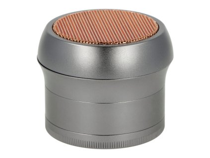 Drtič tabáku kovový Super Heroes Antracit 4.dílný, 63mm