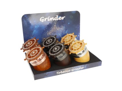 Drtič tabáku kovový Super Heroes Rudder, 62mm