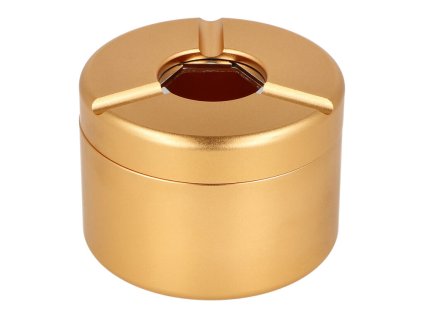 Cigaretový popelník Angelo ALU Gold, 8cm