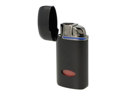 Doutníkový zapalovač Winjet Kaprun černý s vyštípávačem