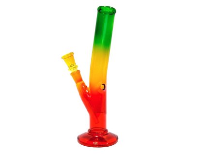 Skleněný bong RYG 26cm, trojbarevný