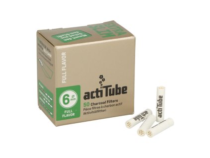 Cigaretové filtry Acti Tube Extra Slim, 6mm