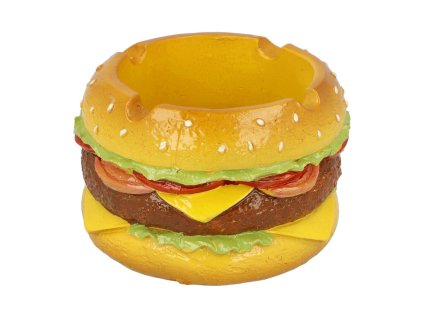 Cigaretový popelník keramický Hamburger