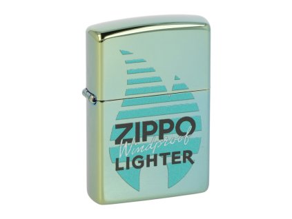 Zapalovač Zippo Design Green Zippo, leštěný