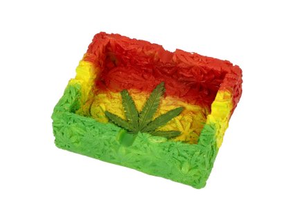 Cigaretový popelník Jamaica Square Colorful