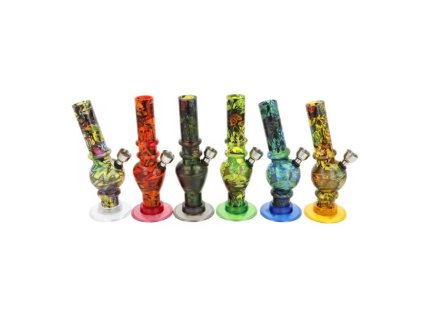 Bong akrylový Graffiti mini, 15cm (-- --)