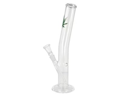 Skleněný bong Leaf 33cm (-- --)