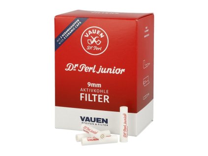Filtry do dýmky Vauen Dr. Perl Junior, 180ks, 9mm