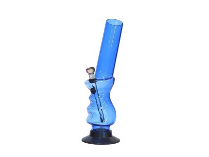 Bong akryl (plast) 25cm, zalomený (- -)