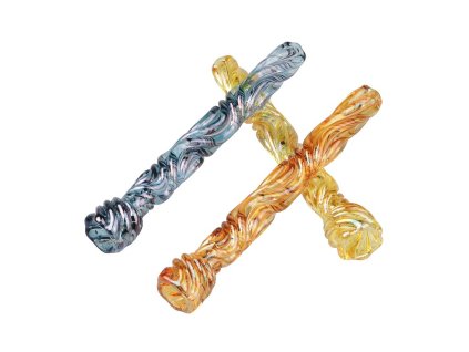 Šlukovka skleněná HM, barevné vlnky (- -)