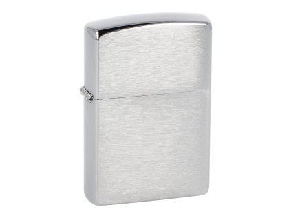 Zapalovač Zippo Brushed Chrome, broušený (- -)