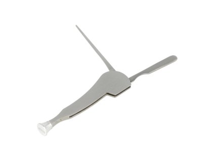 Dusátko do dýmky Faro, matt chrome (- -)