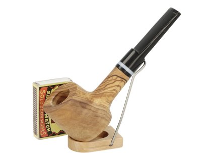 Dýmka Prague Pipes Oliva O1, filtr 9mm