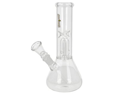 Skleněný bong s perkolací Super Heroes Transparent Ice, 21cm (-- --)