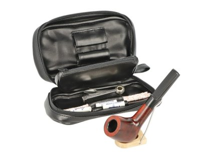 Sada dýmka Angelo, startovací set, dýmka rovná + etue II, filtr 9mm