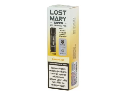 LOST MARY TAPPO POD náplň Banana Ice Q