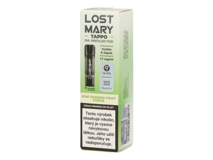 LOST MARY TAPPO POD náplň Kiwi Passion Fruit Guava Q