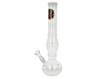 Skleněný bong Rainbow Leaf, 42cm