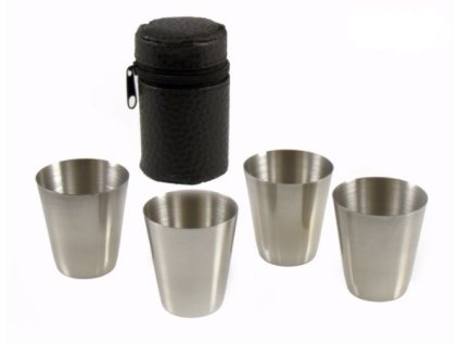 sada Pohárků 4ks v pouzdře