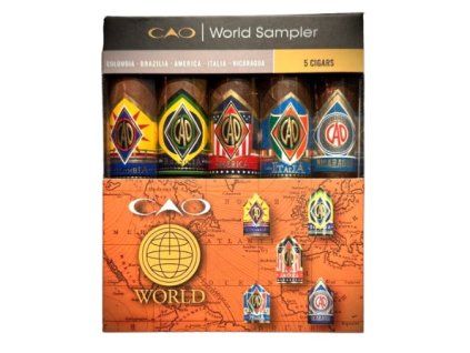 Doutníky CAO World Sampler (balení 5 ks)