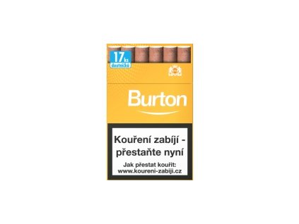 Doutníčky Burton Gold 17 ks