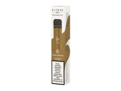ELF BAR 600 Cream Tobacco Q