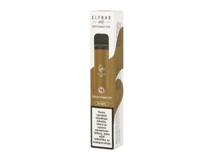 ELF BAR 600 Cream Tobacco Q