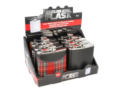 Nerezová Placatka Easy, 6oz, (-- --)