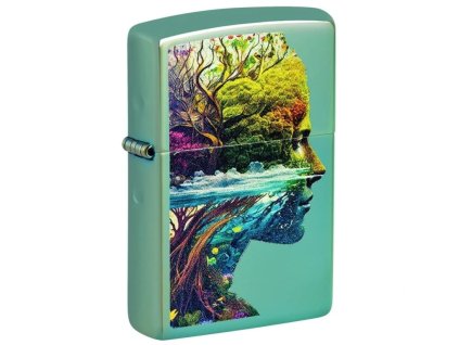 Zapalovač Zippo One with Nature Design