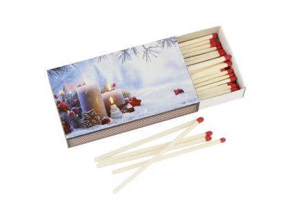 Zápalky Christmas Lights, 95mm, 45ks (-- --)