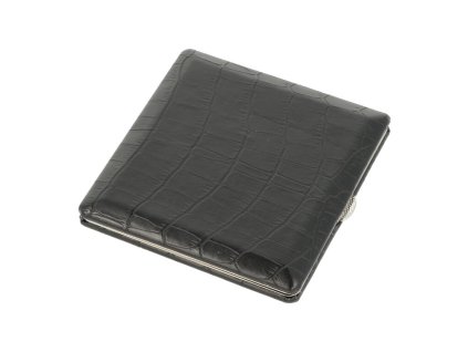 Cigaretové pouzdro Angelo Croco, černé, 10 cigaret