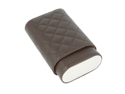 Pouzdro na 3 doutníky Leather, Robusto/Corona