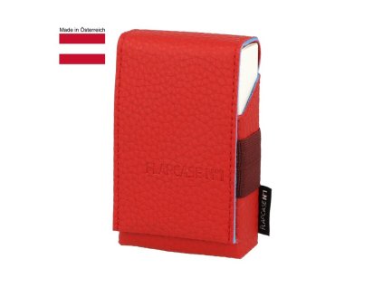 Pouzdro na cigarety Flapcase, Red, 80mm